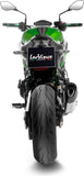 Exhaust Tip With Noise Certification Lv-14 R Titanium Carbon Fiber End Cap - Leovince Compatible With Kawasaki Z 900 (2017-2019)