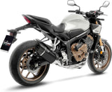 Complete Exhaust System Without Catalytic Converter And Without Sound Certification Lv-14 R Steel Black Carbon Fiber End Cap - Leovince Compatible With Honda Cbr 650 R (2019-2026)