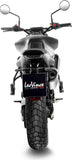 Exhaust Tip Without Sound Certification Lv-14 Titanium Carbon Fiber End Cap - Leovince Compatible With Husqvarna Svartpilen 801 (2024-2026)