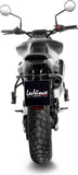 Exhaust Tip With Noise Certification Lv-14 Titanium Carbon Fiber End Cap - Leovince Compatible With Husqvarna Svartpilen 801 (2024-2026)