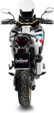 Exhaust Tip With Noise Certification Lv-14 Titanium Carbon Fiber End Cap - Leovince Compatible With Honda Crf 1100 L Africa Twin Dct (2024-2026)