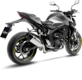 Exhaust Tip Without Sound Certification Lv-14 R Stainless Steel Carbon Fiber End Cap - Leovince Compatible With Honda Cb 1000 Hornet - Sp (2025-2026)