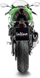 Exhaust Tip Without Sound Certification Lv-14 R Titanium Carbon Fiber End Cap - Leovince Compatible With Kawasaki Zx 6R Ninja (2019-2020)