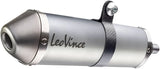 Exhaust Tip With Noise Certification X-Fight Stainless Steel Stainless Steel End Cap - Leovince Compatible With Fantic Motor Xe 50 Performance (2021-2024)