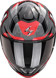 Full-Face Motorcycle Helmet Scorpion Exo Exo-530 Air Polycarbonate Grey Black Red Rok Size M