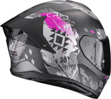 Full-Face Motorcycle Helmet Scorpion Exo Exo-530 Air Polycarbonate Matt Black Pink Hadji Size Xs