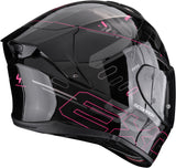 Full-Face Motorcycle Helmet Scorpion Exo Exo-530 Air Polycarbonate Black Pink Fond Size Xs