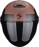 Urban Motorcycle Helmet Scorpion Exo Exo-City Ii Polycarbonate Matt Brown Black Sheer Size L