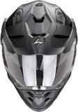 Full-Face Motorcycle Helmet Scorpion Exo Adf-9000 Air Ultra Tct Black Solid Size Xl