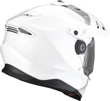 Full-Face Motorcycle Helmet Scorpion Exo Adf-9000 Air Ultra Tct Pearl White Solid Size M