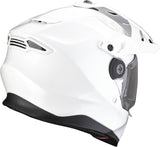Full-Face Motorcycle Helmet Scorpion Exo Adf-9000 Air Ultra Tct Pearl White Solid Size M