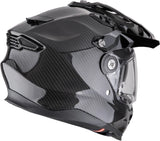 Full-Face Motorcycle Helmet Scorpion Exo Adf-9000 Carbon Air Carbon Fiber Black Solid Size Xl