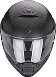 Flip-Up Motorcycle Helmet Scorpion Exo Exo-930 Evo Polycarbonate Matt Pearl Black Solid Size Xxl