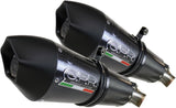 Dual Exhaust System With Sound Certification Gp Evo4 Carbon Look - Gpr Compatible With Bmw K 1600 Gt (2017-2021)