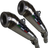 Dual Exhaust System With Sound Certification Powercone Evo Stainless Steel - Gpr Compatible With Moto Morini Sport 1200 (2008-2010)