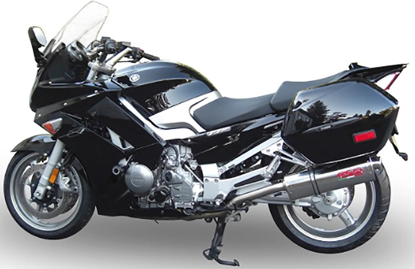 Dual Exhaust System With Sound Certification Trioval Stainless Steel - Gpr Compatible With Yamaha Fjr 1300 (2006-2016)