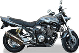 Dual Exhaust System With Sound Certification Trioval Stainless Steel - Gpr Compatible With Yamaha Xjr 1300 (1999-2006)