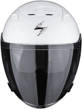 Urban Motorcycle Helmet Scorpion Exo Exo-230 Polycarbonate White Solid Size Xl