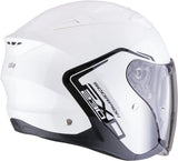 Urban Motorcycle Helmet Scorpion Exo Exo-230 Polycarbonate White Black Cit-E Size M