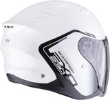 Urban Motorcycle Helmet Scorpion Exo Exo-230 Polycarbonate White Black Cit-E Size Xxl