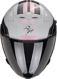 Urban Motorcycle Helmet Scorpion Exo Exo-230 Polycarbonate Grey Pink Hipe Size M
