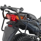 Monokey Trekker Outback Evo Smart Black Aluminium Top Case - 58 Lt Trekker Outback Evo Smart Aluminium - Givi Compatible With Honda Cbf 1000 - Abs (2006-2009)