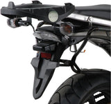 Monokey Trekker Black Aluminium Top Case - 33 Lt Trekker Aluminium - Givi Compatible With Honda Hornet 600 - Abs (2007-2010)