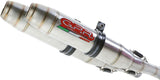 Exhaust Tip With Noise Certification Deeptone Cafe Racer Stainless Steel - Gpr Compatible With Bmw K 75 750 (1985-1997)