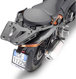 Monokey Trekker Dolomiti Black Aluminium Top Case - 46 Lt Trekker Dolomiti Aluminium - Givi Compatible With Suzuki 1300 Hayabusa (2021-2024)