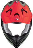 Off-Road Motorcycle Helmet Scorpion Exo Vx-22 Air Ultra Tct Matt Green Black Red Updown Size M