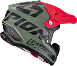 Off-Road Motorcycle Helmet Scorpion Exo Vx-22 Air Ultra Tct Matt Green Black Red Updown Size L
