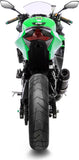 Exhaust Tip Without Sound Certification Gp Corsa Evo Carbon Fiber - Leovince Compatible With Kawasaki Ninja 400 (2018-2021)