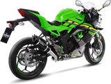 Exhaust Tip Without Sound Certification Gp Corsa Evo Carbon Fiber - Leovince Compatible With Kawasaki Z 125 (2019-2024)