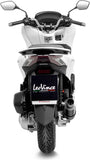 Complete Exhaust System Without Catalytic Converter And Without Sound Certification Gp Corsa Carbon Fiber - Leovince Compatible With Honda Pcx 125 (2021-2024)