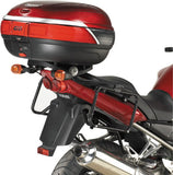 Monokey Trekker Alaska Black Aluminium Top Case - 44 Lt Trekker Alaska Aluminium - Givi Compatible With Yamaha Fzs 1000 Fazer (2003-2005)