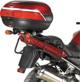 Monolock Simply Iv Black Top Case - 45 Lt Simply Iv Technopolymer - Givi Compatible With Yamaha Fzs 1000 Fazer (2001-2002)