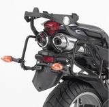Monolock Silver Top Case - 32 Lt Technopolymer - Givi Compatible With Yamaha Fz-6 S2 (2007-2011)