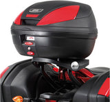 Monolock Black Tech Top Case - 30 Lt Technopolymer - Givi Compatible With Yamaha Fz-1 Fazer 1000 (2006-2015)