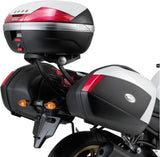 Monokey Black Tech Top Case - 40 Lt Technopolymer - Givi Compatible With Yamaha Fz-8 (2010-2015)
