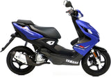 Complete Catalytic Exhaust System With Sound Certification Touring Stainless Steel - Leovince Compatible With Yamaha Aerox 50 Kat Liquid (2004-2012)