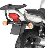 Monokey Trekker Outback Evo Smart Anodized Aluminium Top Case - 58 Lt Trekker Outback Evo Smart Anodized Aluminium - Givi Compatible With Kawasaki Er-5 500 (2001-2007)