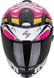 Full-Face Motorcycle Helmet Scorpion Exo Exo-491 Polycarbonate Pink Pirate Size M