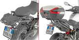 Monolock Black Tech Top Case - 30 Lt Technopolymer - Givi Compatible With Bmw F 900 Xr (2020-2024)