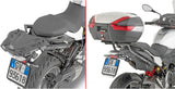 Monokey Trekker Black Aluminium Top Case - 46 Lt Trekker Aluminium - Givi Compatible With Bmw F 900 Xr (2020-2024)