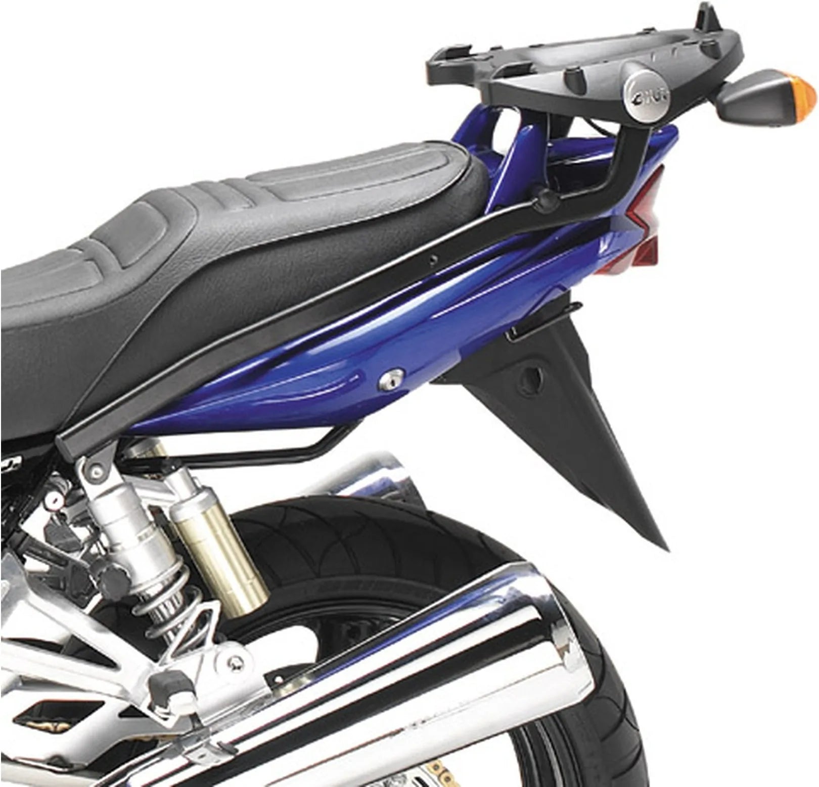 Monokey Aluminium Top Case - 47 Lt Technopolymer - Givi Compatible With Suzuki Gsx 1400 (2002-2009)