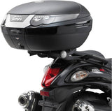 Monokey Trekker Dolomiti Aluminium Top Case - 46 Lt Trekker Dolomiti Aluminium - Givi Compatible With Suzuki Gsx 1300 R Hayabusa (2008-2016)