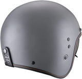 Urban Motorcycle Helmet Scorpion Exo Belfast Evo Ultra Tct Metallic Grey Solid Size Xs