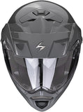 Full-Face Motorcycle Helmet Scorpion Exo Adx-2 Polycarbonate Cement Grey Solid Size Xl