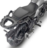 Monokey Trekker Alaska Black Aluminium Top Case - 56 Lt Trekker Alaska Aluminium - Givi Compatible With Voge Trofeo 500 Ac (2022-2024)