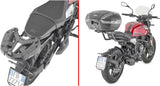Monokey Trekker Aluminium Top Case - 46 Lt Trekker Aluminium - Givi Compatible With Moto Morini Seiemmezzo Str 650 (2022-2024)